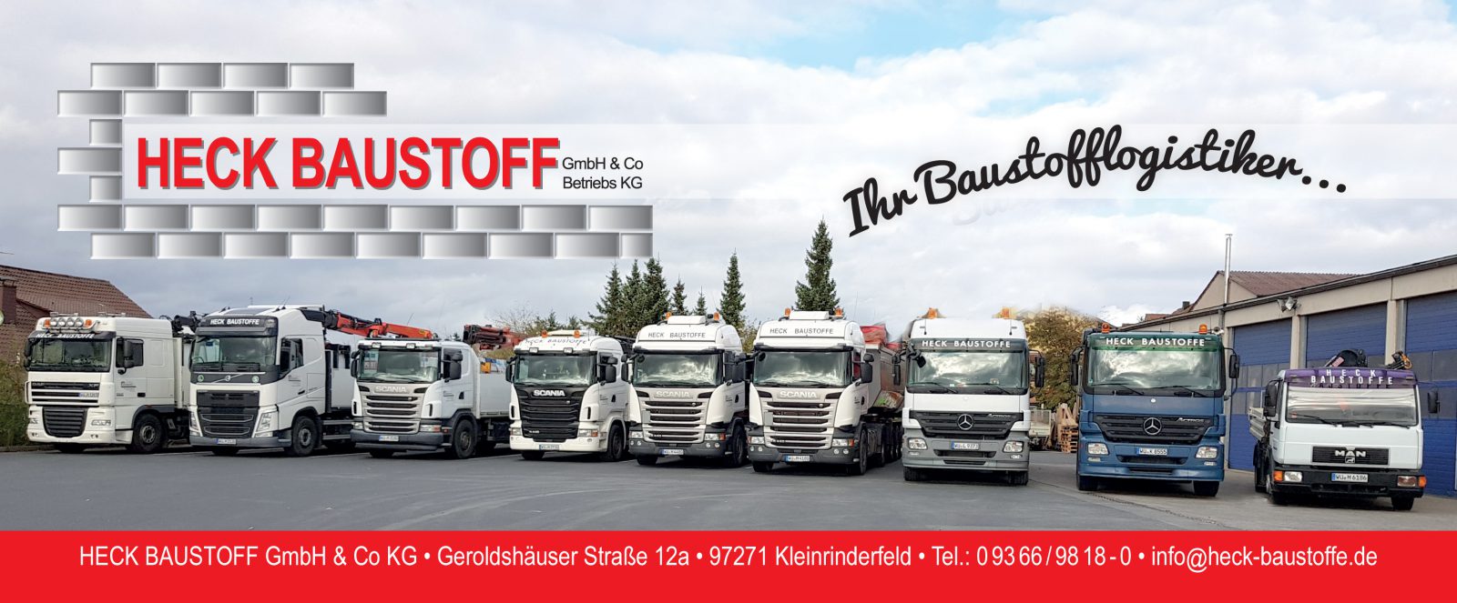Heck Baustoff GmbH & Co. Betriebs KG – Ihr leistungsstarker Partner für Baustoffe und Transporte